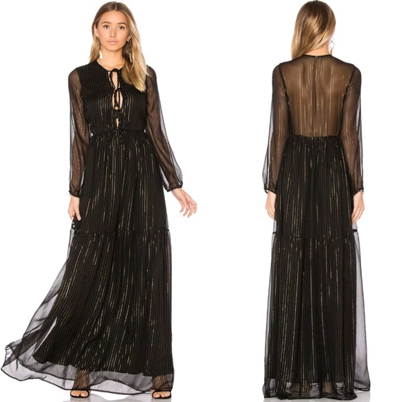 Rachel Pally Dresses & Skirts - Rachel Pally Olesya Striped Silk Blend Maxi